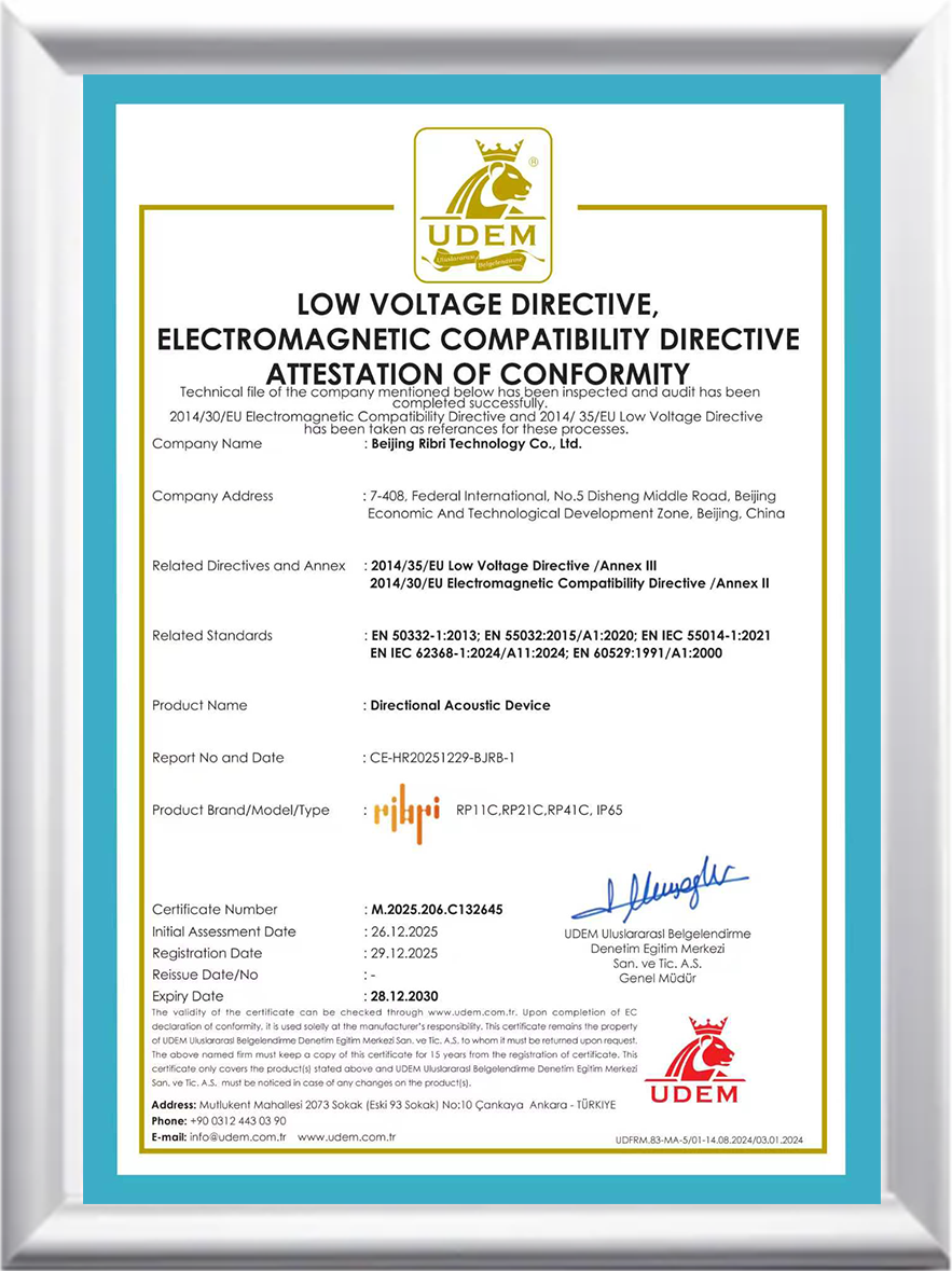 Certifications