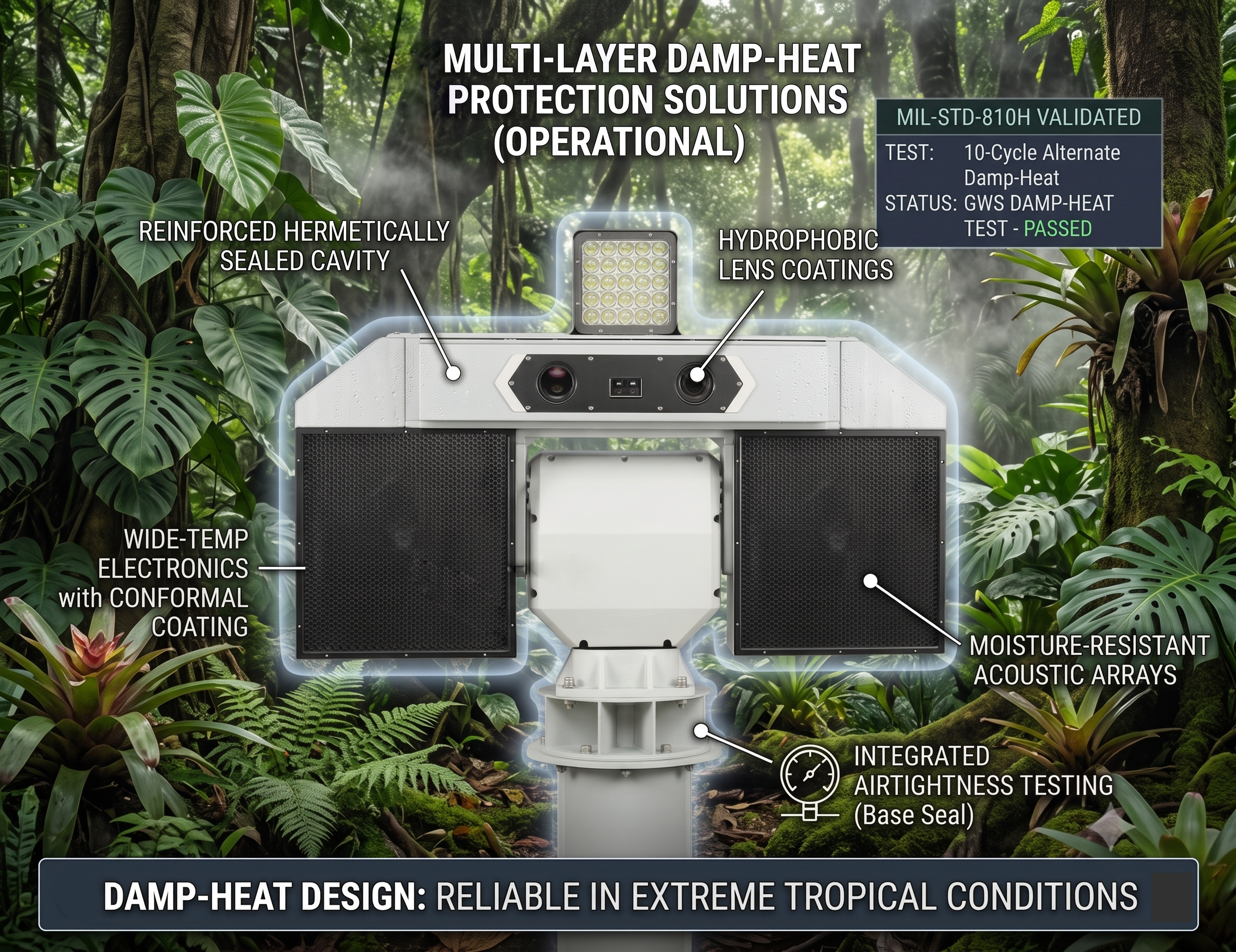 Damp Heat: The Hidden Threat to Outdoor Acoustic-Optic Devices